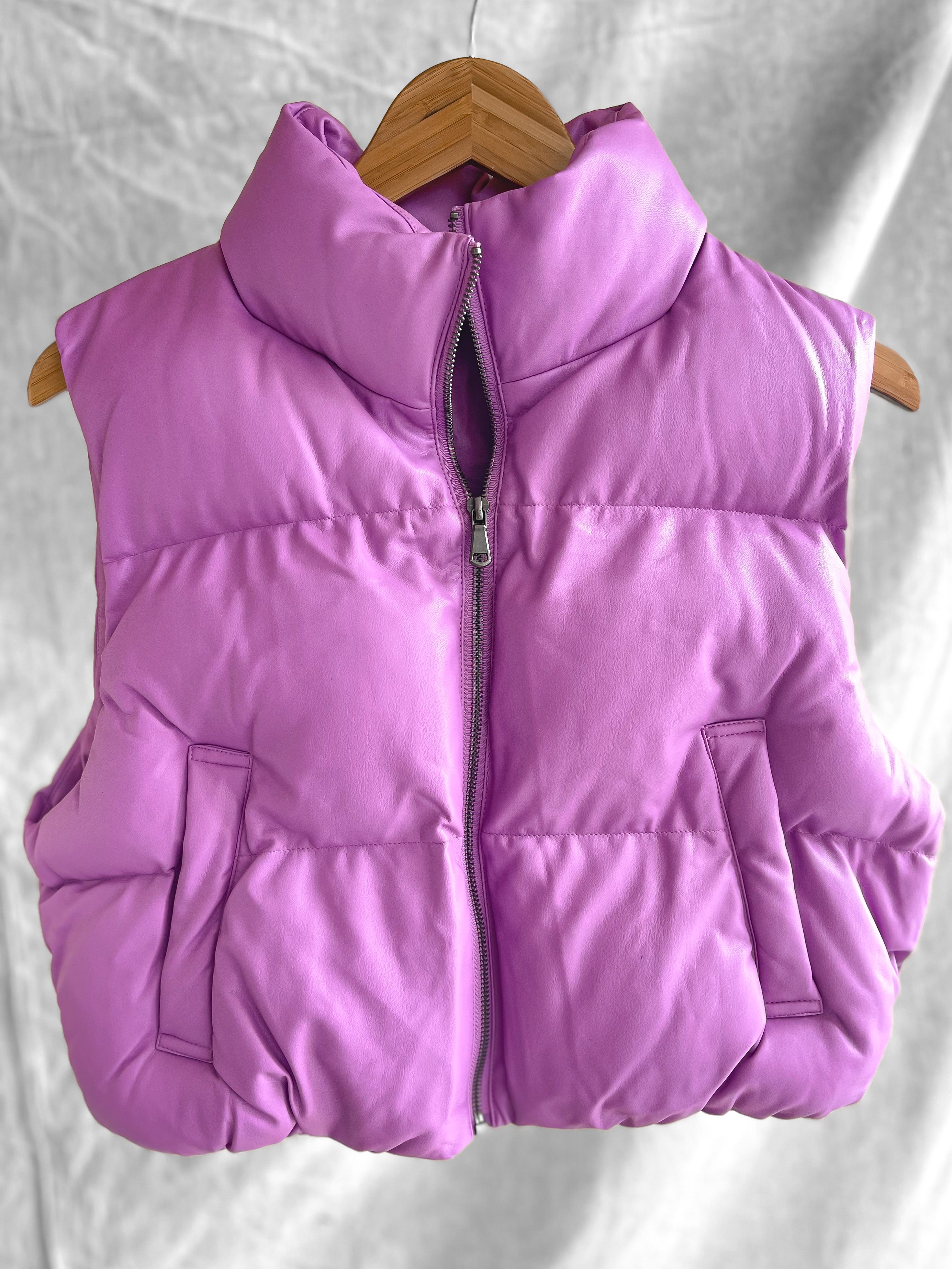 Running Around Vest in Purple