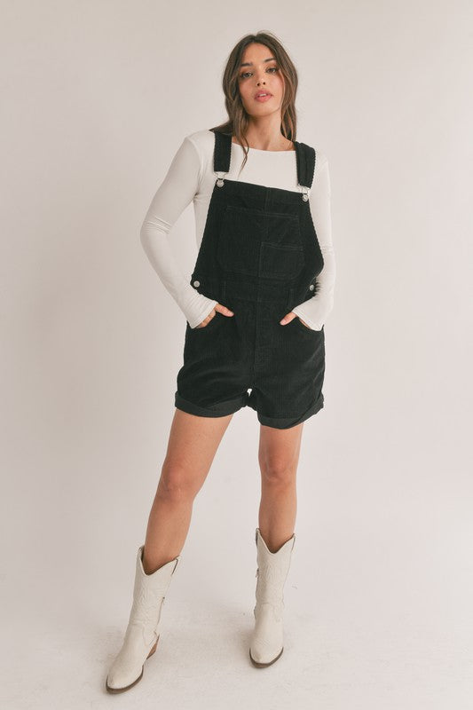 In Action Overalls in Black